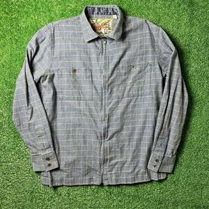 Robert Graham Mens AUBURN long sleeve shirt jacket size L Casual Shirt